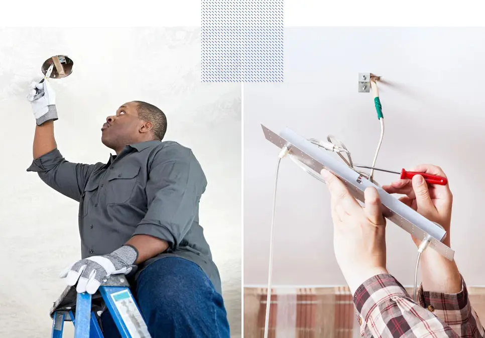 Exlectrician Checking Electric Wires